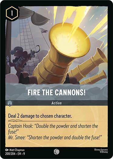 Fire the Cannons (Fabled) - Cold Foil