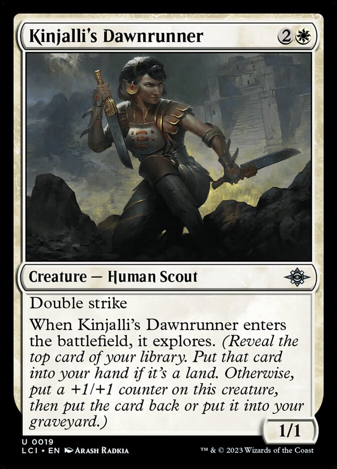 Kinjalli's Dawnrunner 19/291 (The Lost Caverns of Ixalan) - Foil