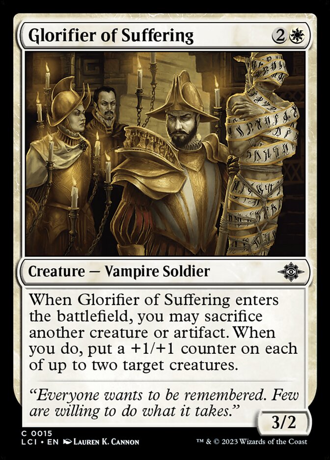 Glorifier of Suffering 15/291 (The Lost Caverns of Ixalan)