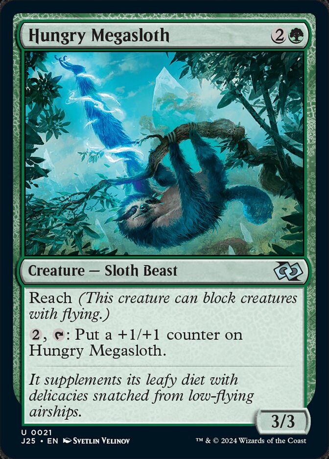 Hungry Megasloth 21/779 (Foundations Jumpstart)