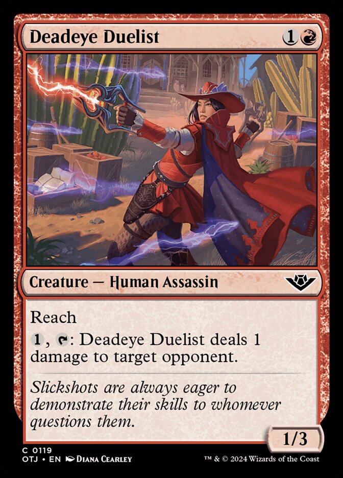 Deadeye Duelist 119 (Outlaws of Thunder Junction)
