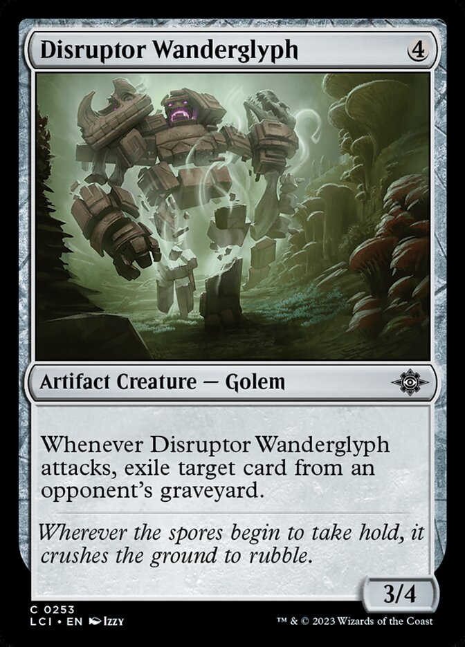 Disruptor Wanderglyph 253/291 (The Lost Caverns of Ixalan) - Foil