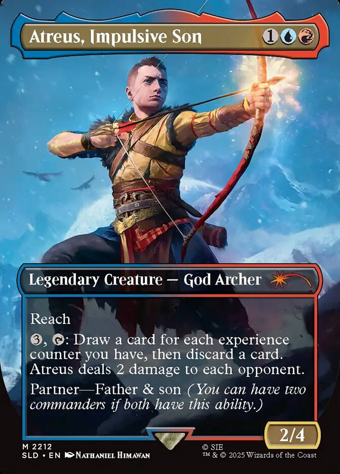 Atreus, Impulsive Son 2212 (Secret Lair Drop Series) - Borderless