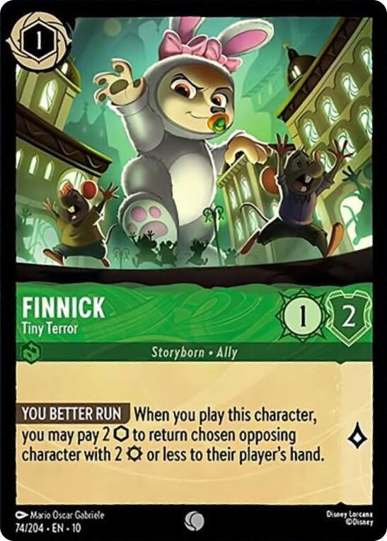 Finnick Tiny Terror (Whispers in the Well) - Cold Foil