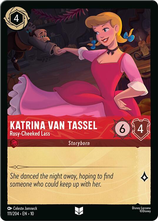 Katrina Van Tassel Rosy Cheeked Lass (Whispers in the Well) - Cold Foil