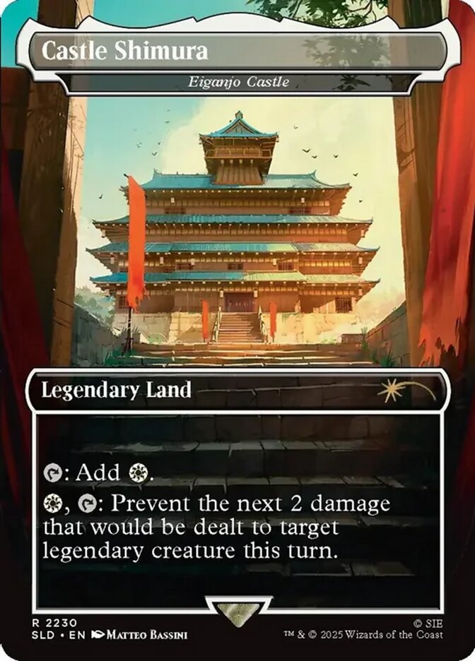 Castle Shimura // Eiganjo Castle 2230 (Secret Lair Drop Series) - Borderless