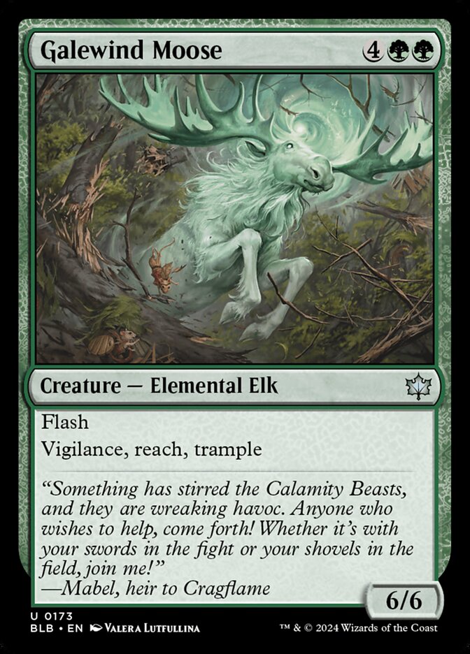 Galewind Moose 173 (Bloomburrow)