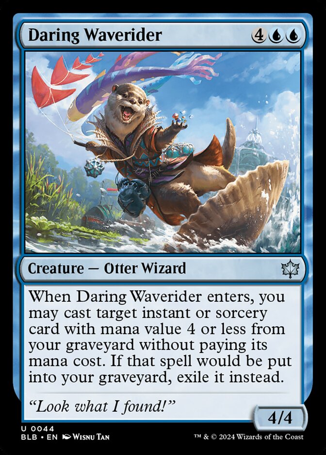 Daring Waverider 44 (Bloomburrow) - Foil