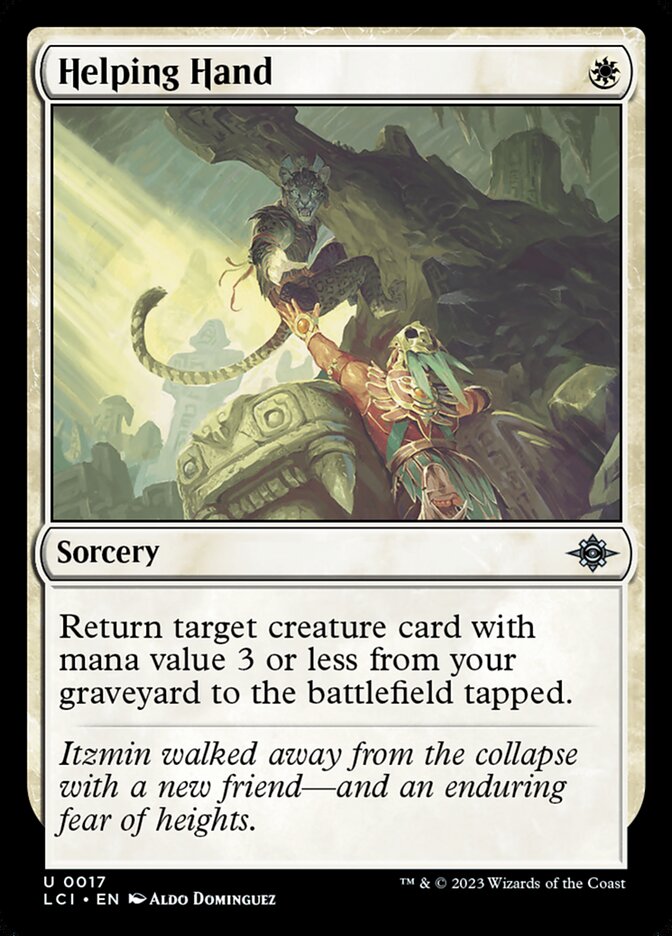 Helping Hand 17/291 (The Lost Caverns of Ixalan)