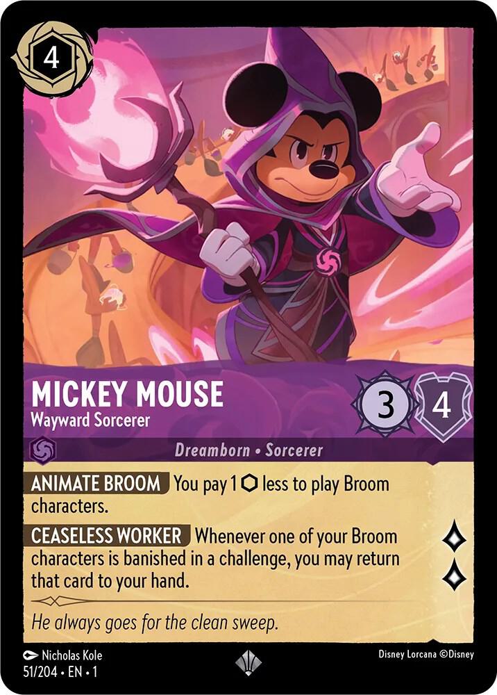 Mickey Mouse Wayward Sorcerer (The First Chapter)
