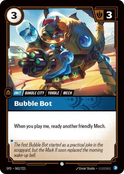 Bubble Bot 62/221 (Spiritforged) - Foil