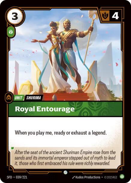 Royal Entourage (Spiritforged)