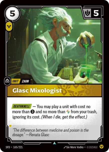 Glasc Mixologist (Spiritforged)