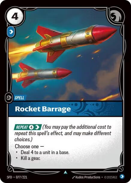 Rocket Barrage (Spiritforged)