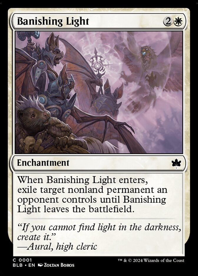 Banishing Light 1 (Bloomburrow)