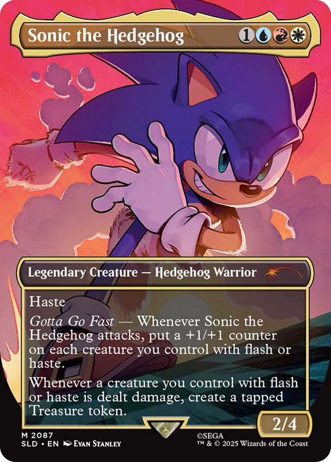 Sonic the Hedgehog 2087 (Secret Lair Drop Series) - Borderless