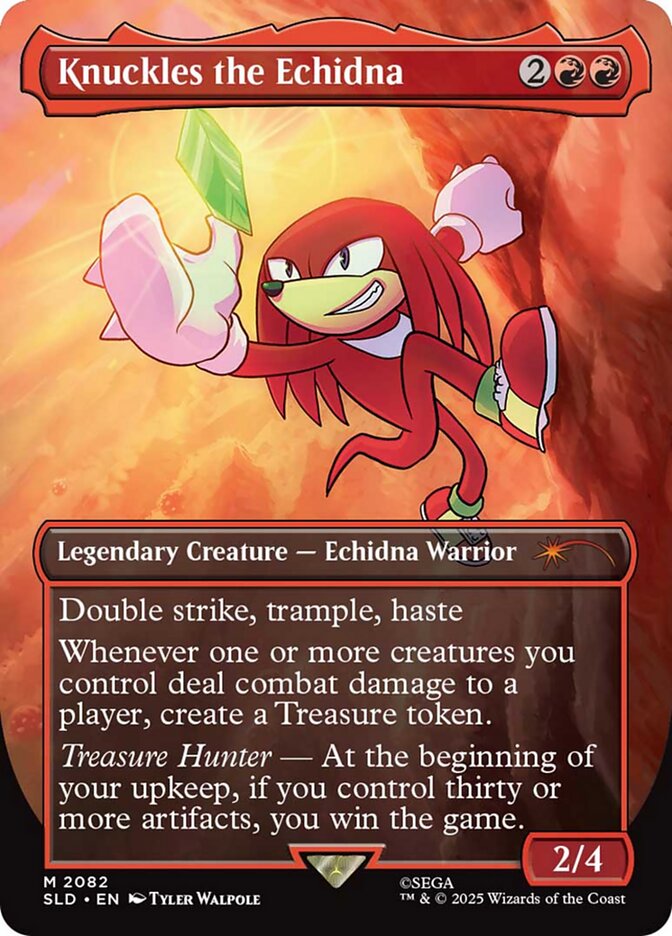Knuckles, the Echidna 2082 (Secret Lair Drop Series) - Borderless