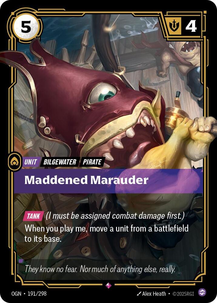 Maddened Marauder 191/298 (Origins) - Foil