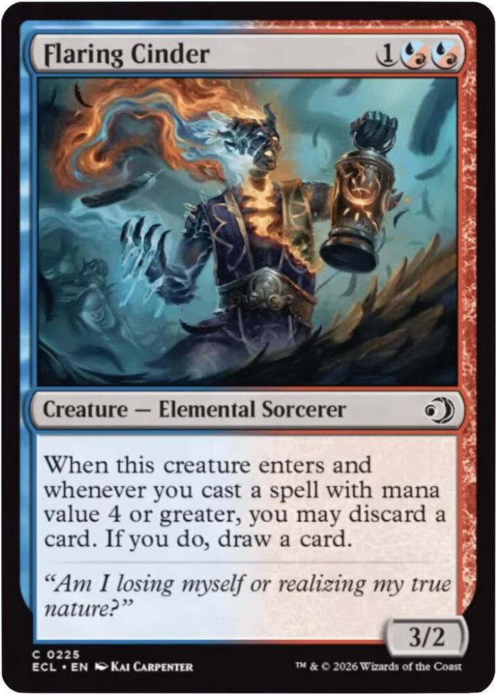 Flaring Cinder (Lorwyn Eclipsed) - undefined