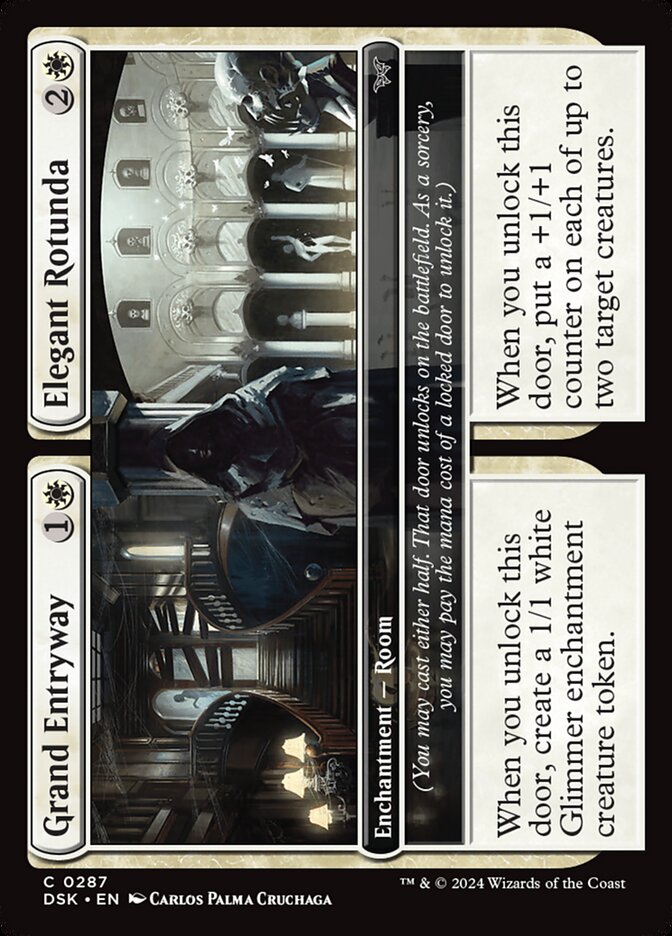 Grand Entryway // Elegant Rotunda 287 (Duskmourn: House of Horror) - Foil
