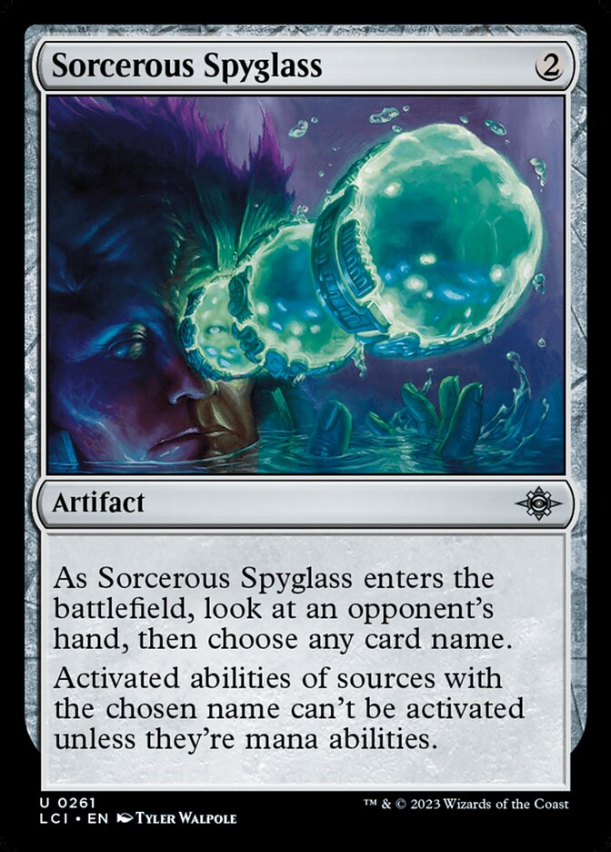 Sorcerous Spyglass 261/291 (The Lost Caverns of Ixalan) - Foil