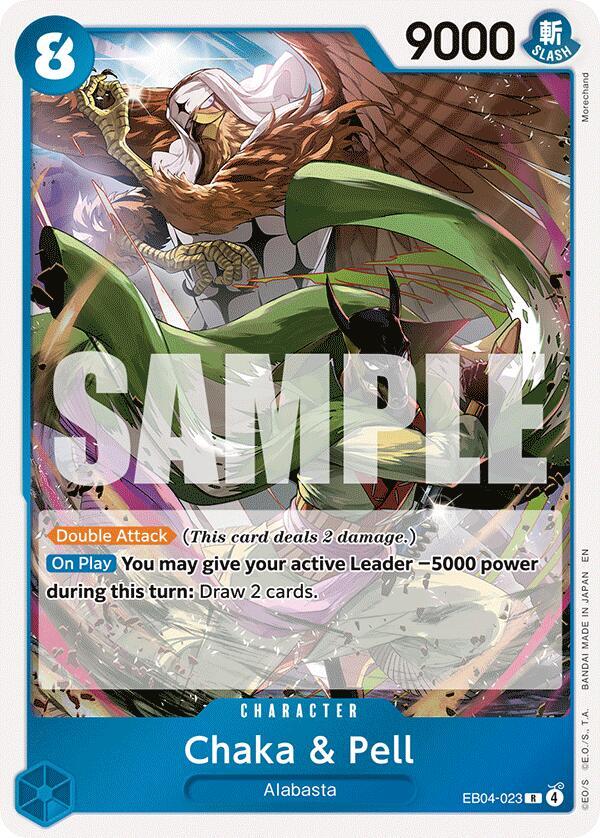 Chaka & Pell EB04-023 (The Azure Sea's Seven) - Foil