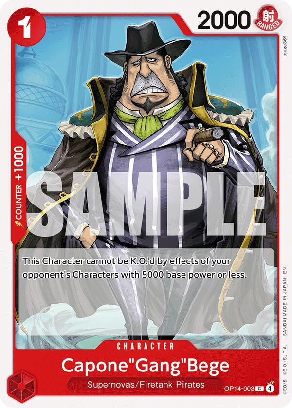 Capone"Gang"Bege OP14-003 (The Azure Sea's Seven)