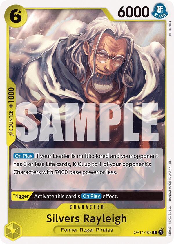 Silvers Rayleigh OP14-108 (The Azure Sea's Seven) - Foil