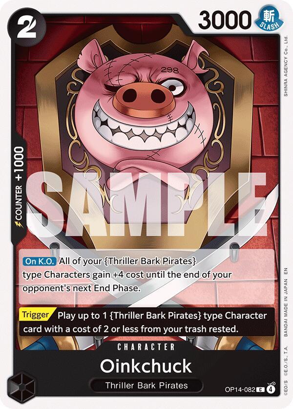 Oinkchuck OP14-082 (The Azure Sea's Seven)