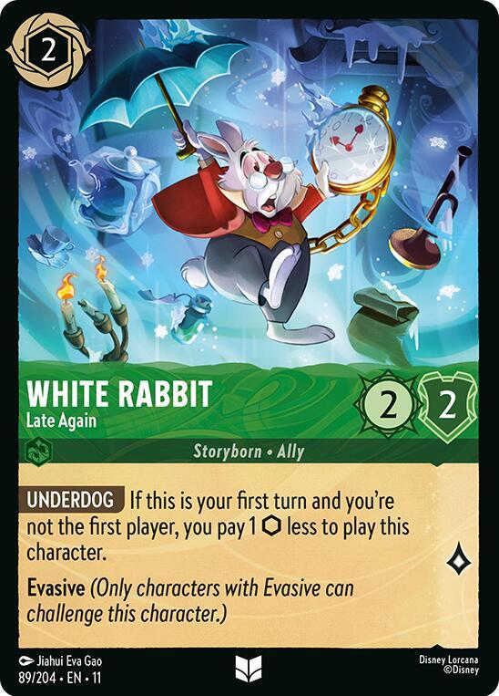 White Rabbit, Late Again 89/204 (Winterspell)