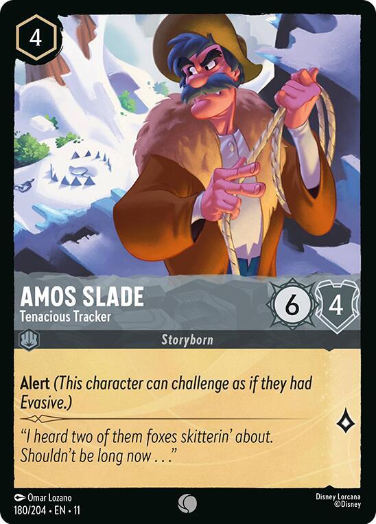 Amos Slade Tenacious Tracker (Winterspell) - Cold Foil