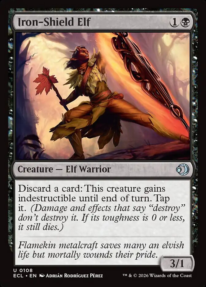 Iron-Shield Elf (Lorwyn Eclipsed) - undefined