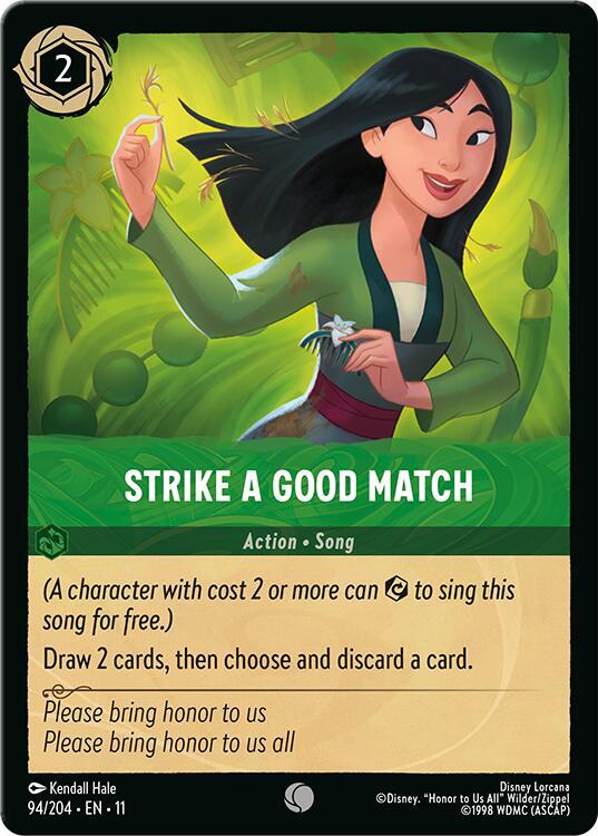 Strike a Good Match 94/204 (Winterspell) - Cold Foil