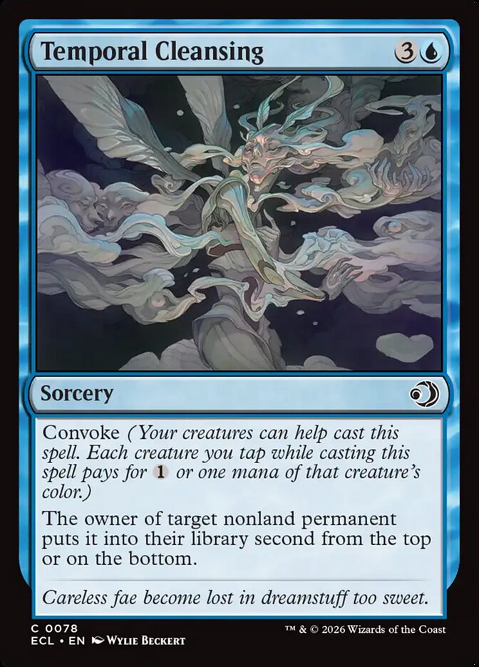 Temporal Cleansing (Lorwyn Eclipsed) - undefined