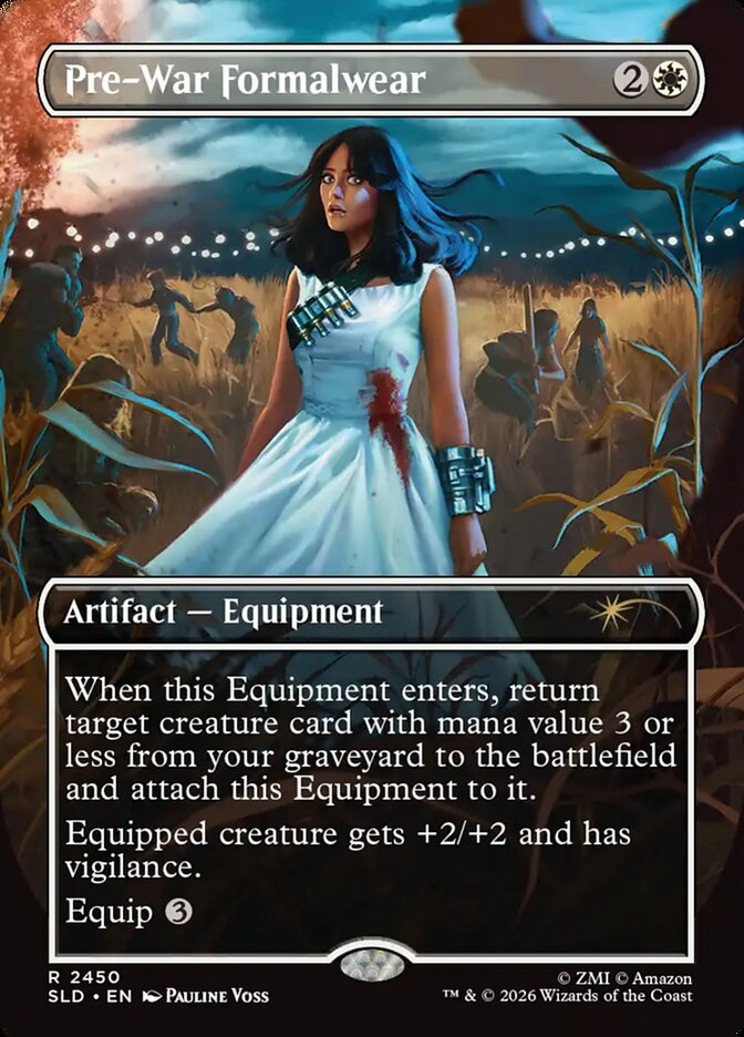 Pre-War Formalwear 2450 (Secret Lair Drop Series) - Borderless Foil