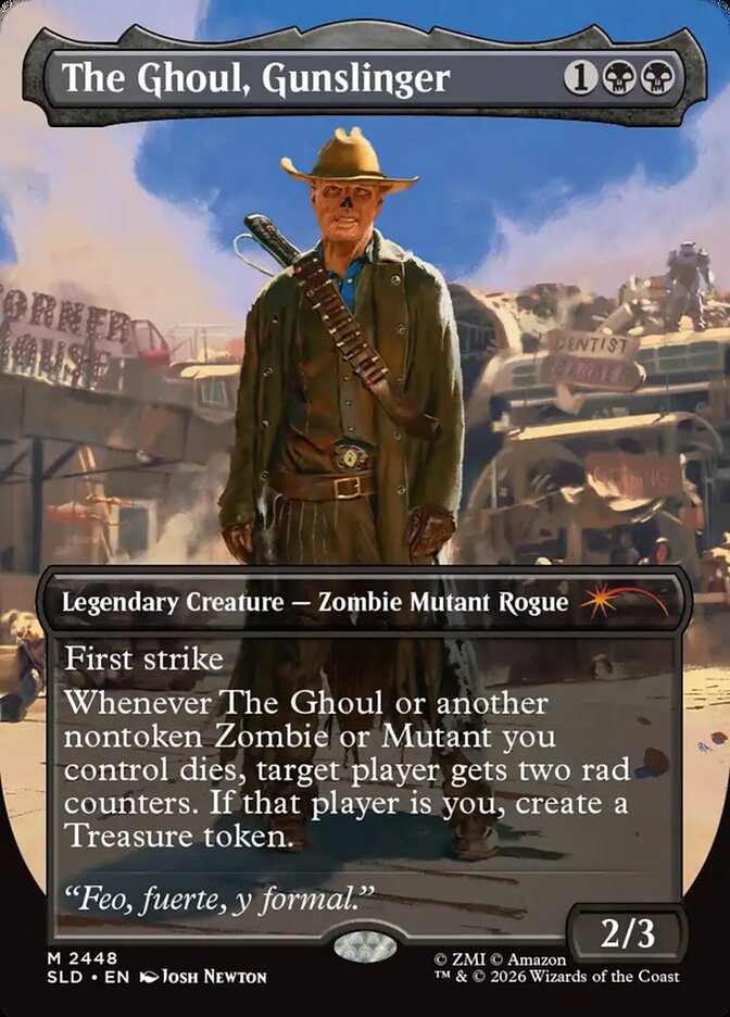 The Ghoul, Gunslinger 2448 (Secret Lair Drop Series) - Borderless