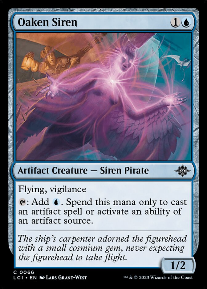 Oaken Siren 66/291 (The Lost Caverns of Ixalan) - Foil