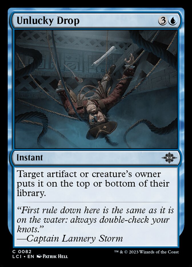 Unlucky Drop 82/291 (The Lost Caverns of Ixalan)