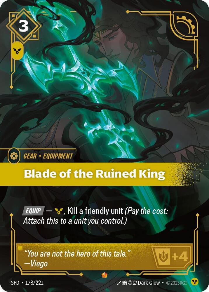 Blade of the Ruined King 178/221 (Spiritforged) - Foil