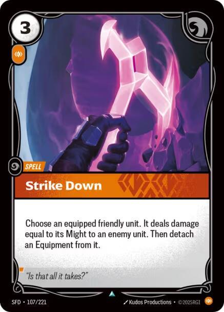 Strike Down (Spiritforged)