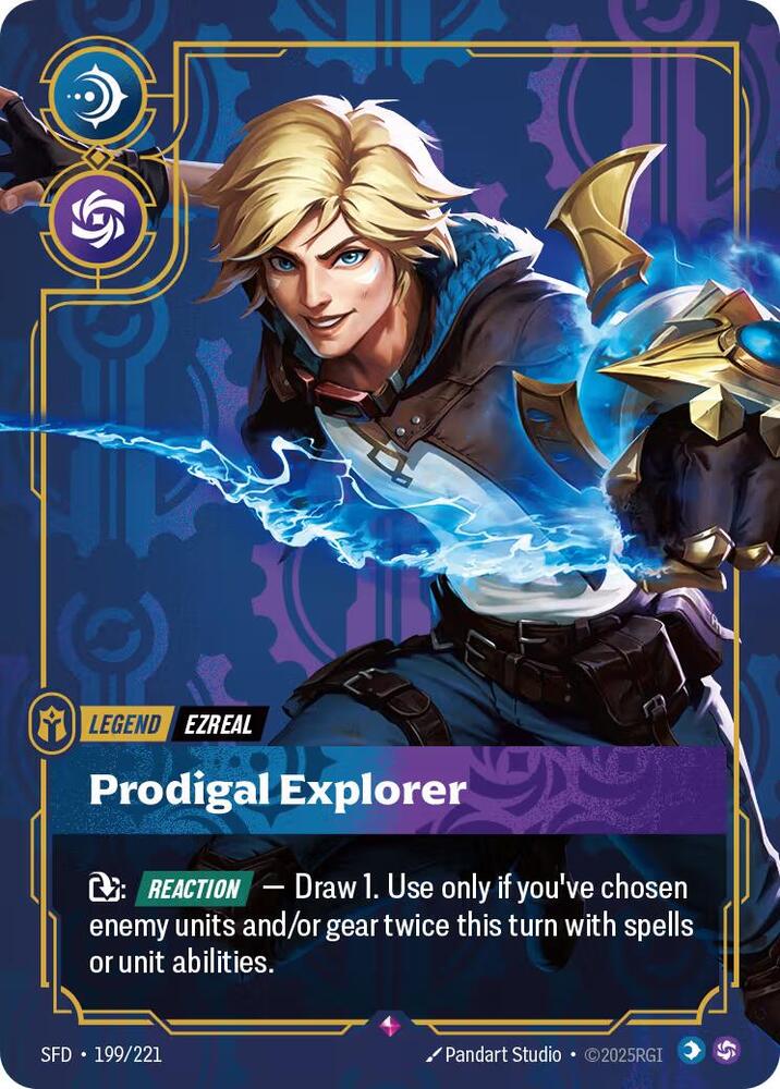 Ezreal - Prodigal Explorer 199/221 (Spiritforged) - Foil