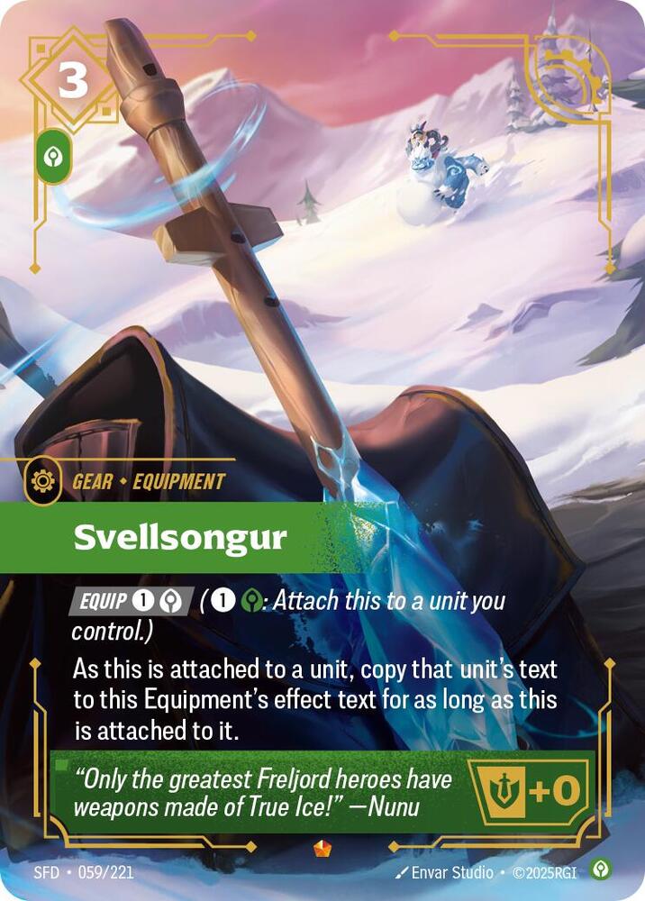 Svellsongur (Spiritforged) - Foil