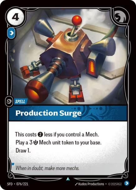 Production Surge (Spiritforged)