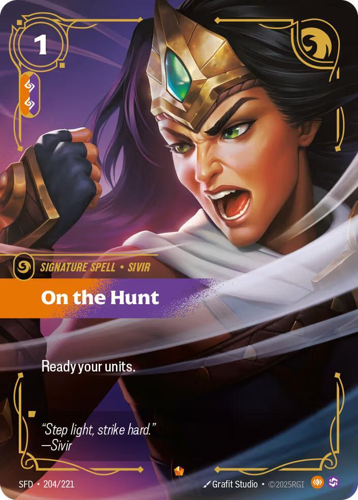 On the Hunt (Spiritforged) - Foil