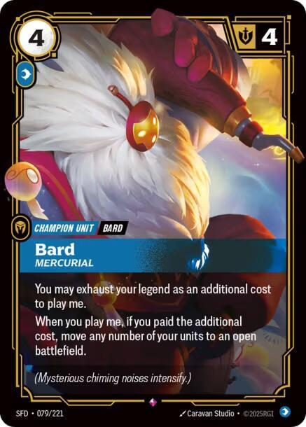 Bard Mercurial (Spiritforged) - Foil