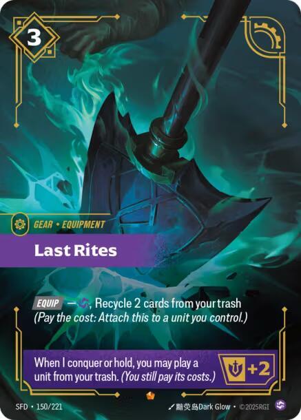 Last Rites 150/221 (Spiritforged) - Foil