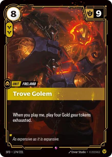 Trove Golem (Spiritforged) - Foil