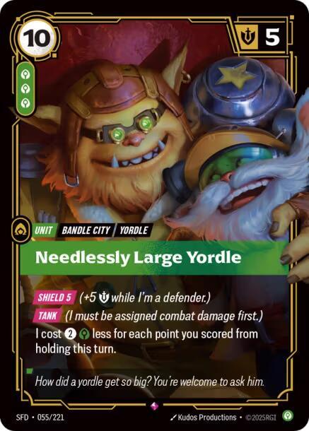 Needlessly Large Yordle (Spiritforged) - Foil