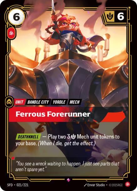 Ferrous Forerunner (Spiritforged) - Foil