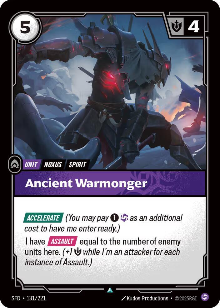 Ancient Warmonger (Spiritforged)